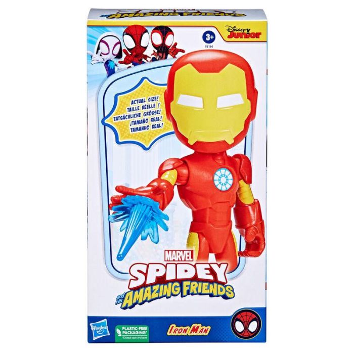 Hasbro F6164 Figura de Acción Superhéroe Iron Man Marvel Gigante 22,5 cm Ideal Niños +3 Años 2 Hasbro F6164 Figura de Acción Superhéroe Iron Man Marvel Gigante 22,5 cm Ideal Niños +3 Años 2