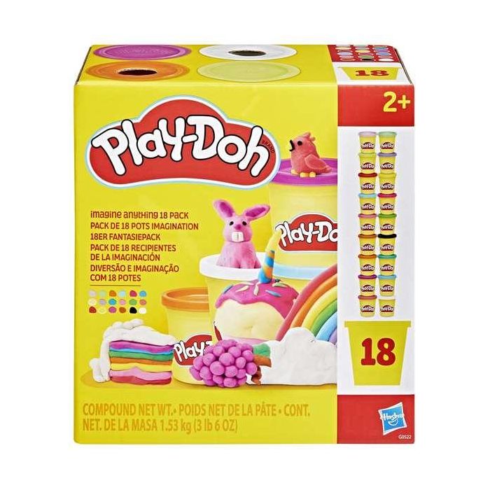 Pack 18 botes play-doh 4 Pack 18 botes play-doh 4