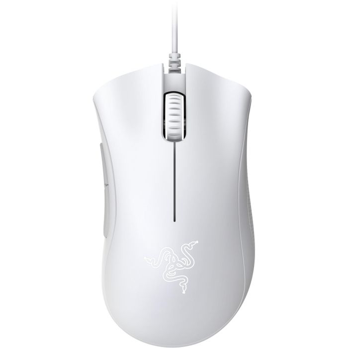 Razer DeathAdder Essential 2021 White Edition Ratón Óptico USB 6400 DPI para Juego - Blanco