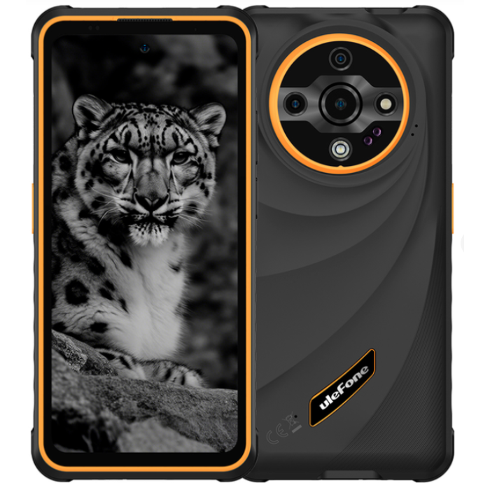 Ulefone Armor X31 Smartphone, 6GB RAM, 128GB Almacenamiento, 4G, Few Orange
