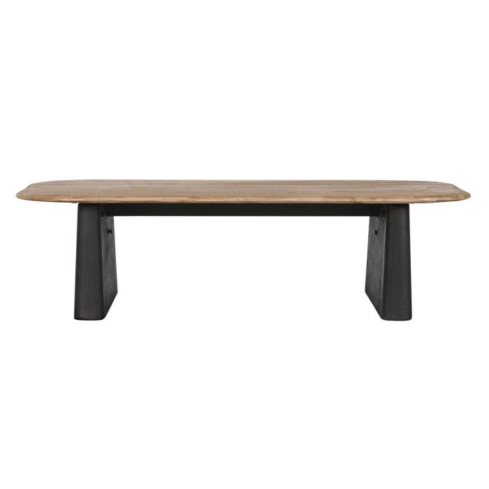 Mesa de Centro Home ESPRIT Negro Natural 120 x 60 x 32 cm 1