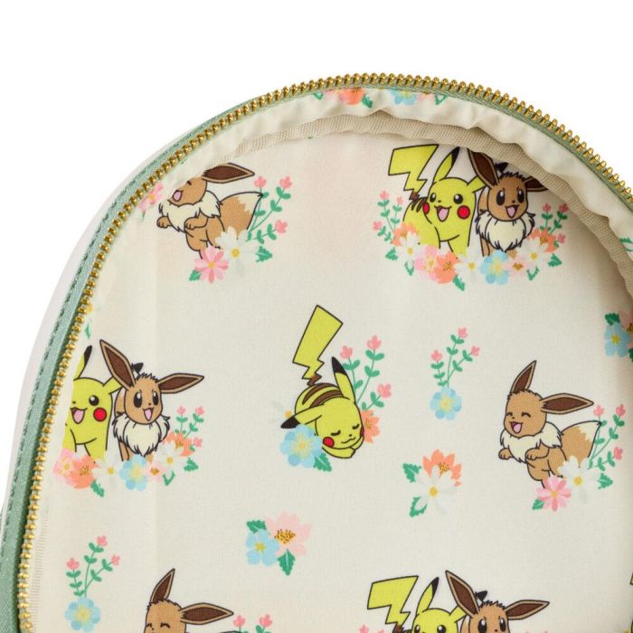 Mochila Pikachu & Eevee Floral Pokemon Loungefly 3