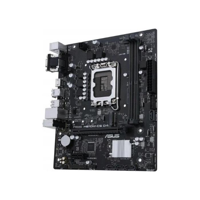 Placa Asus Prime Prime H610M-R-Si,Intel,1700,H610,2Ddr5,96Gb,Vga+Hdmi+Dp,Gblan,4Sata3+1M.2,3Usb3.2,Matx