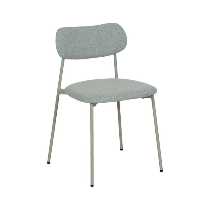 Silla Verde Tejido-Metal Contract 49 X 47 X 76 cm