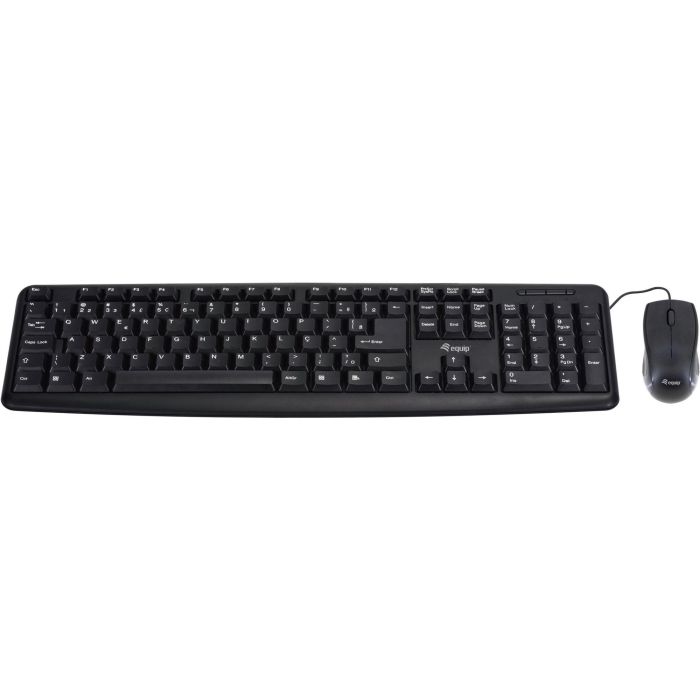 Equip Kabelgebundene Kombi Keyboard+Mouse. schwarz. portugie 5