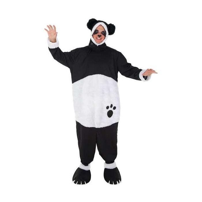 Creaciones Llopis Disfraz Adulto Panda Mimoso Talla XL Incluye Mono, Cubrepiés y Capucha 2
