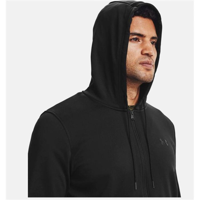 Chaqueta Deportiva para Hombre Under Armour Fleece ad Negro L 1 Chaqueta Deportiva para Hombre Under Armour Fleece ad Negro L 1