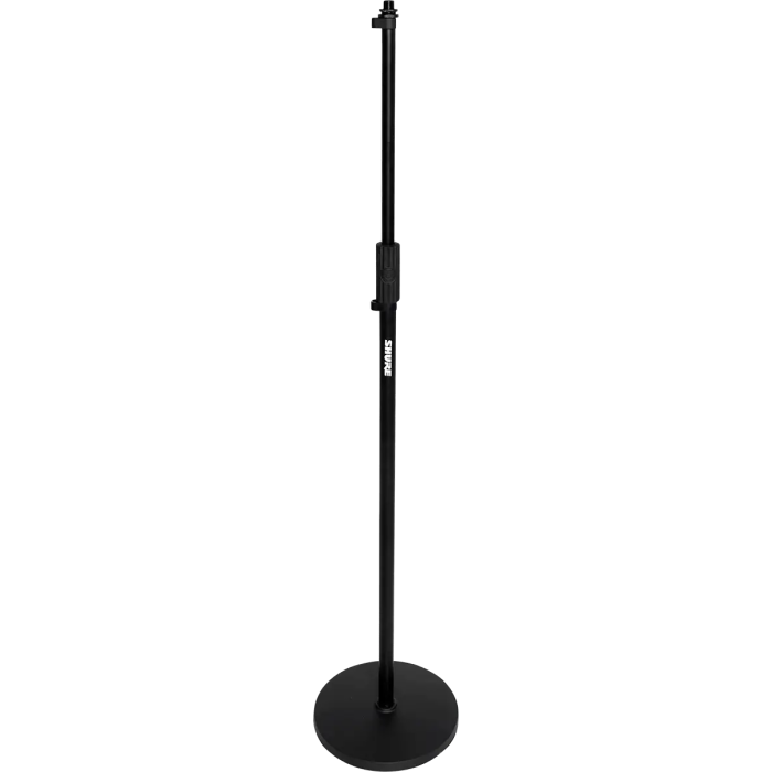 SBG Soporte De Micrófono Recto De Suelo Con Base Redonda 25Cm Ajustable 889-1625mm Negro Acero 0