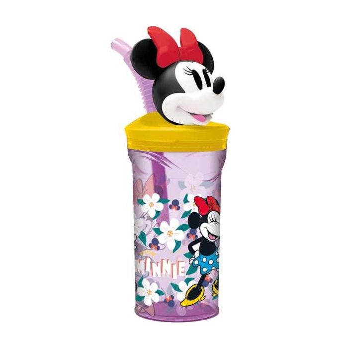 Vaso figurita 3D minnie sunshine 360 ml Vaso figurita 3D minnie sunshine 360 ml