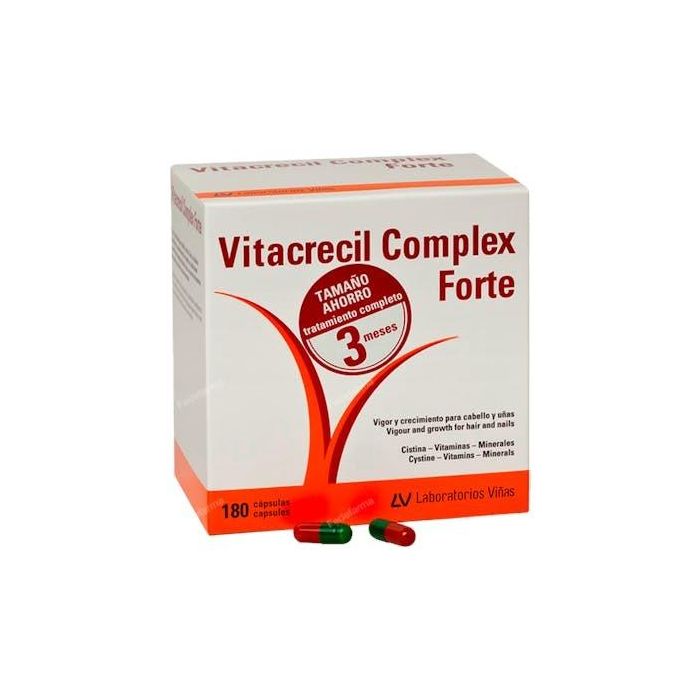 Vitacrecil Complex Forte 180 Cápsulas