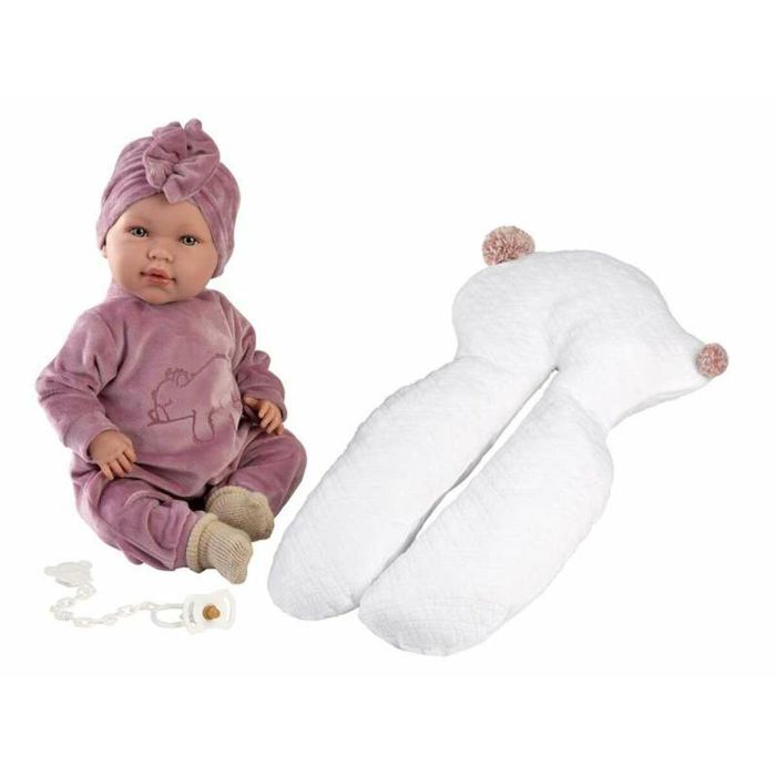 Muñeca abril llorona con chichonera 42cm cuerpo tela 3 Muñeca abril llorona con chichonera 42cm cuerpo tela 3