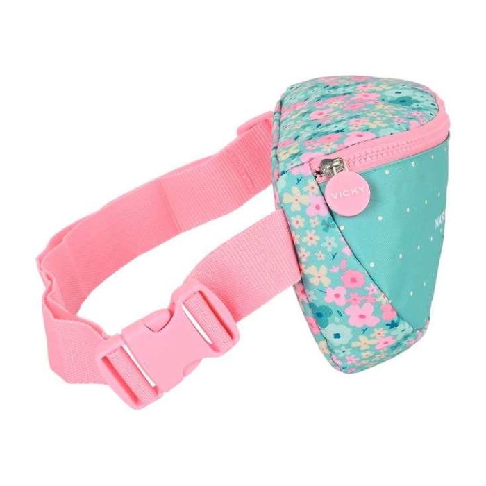 Riñonera Vicky Martín Berrocal Mint paradise 23 x 14 x 9 cm Menta 2 Riñonera Vicky Martín Berrocal Mint paradise 23 x 14 x 9 cm Menta 2