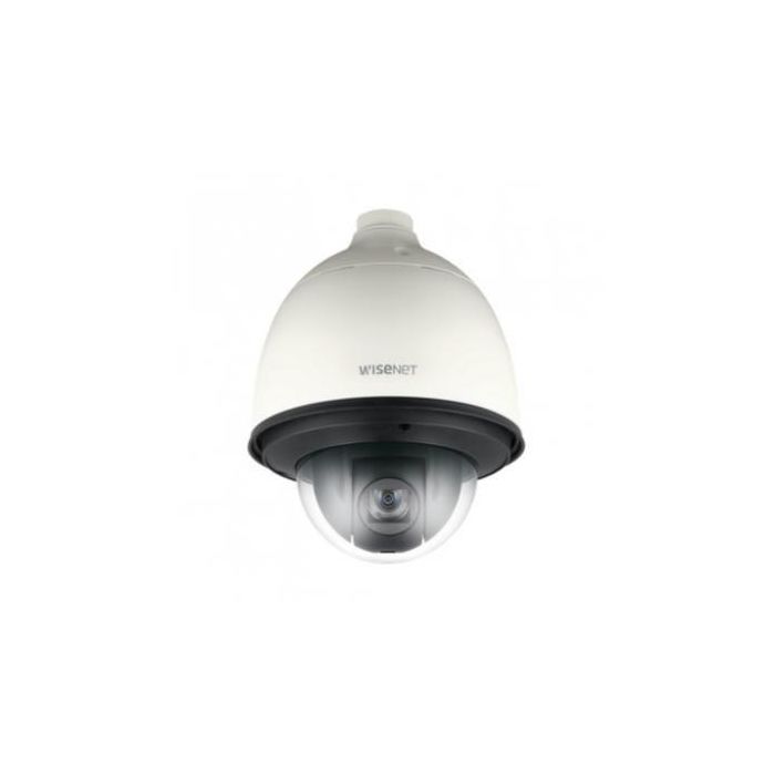 Hanwha Cámara AHD domo PTZ 2M x32 (4.44-142.6mm) antivandálico WDR IK10 IP66 Wisenet Hanwha Cámara AHD domo PTZ 2M x32 (4.44-142.6mm) antivandálico WDR IK10 IP66 Wisenet