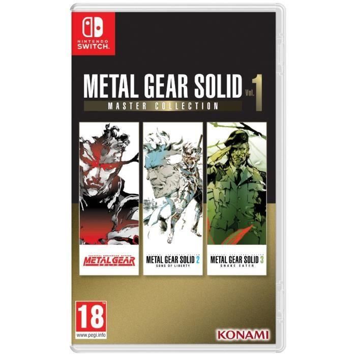 Metal Gear Solid Master Collection Vol.1 - Juego de Nintendo Switch Metal Gear Solid Master Collection Vol.1 - Juego de Nintendo Switch
