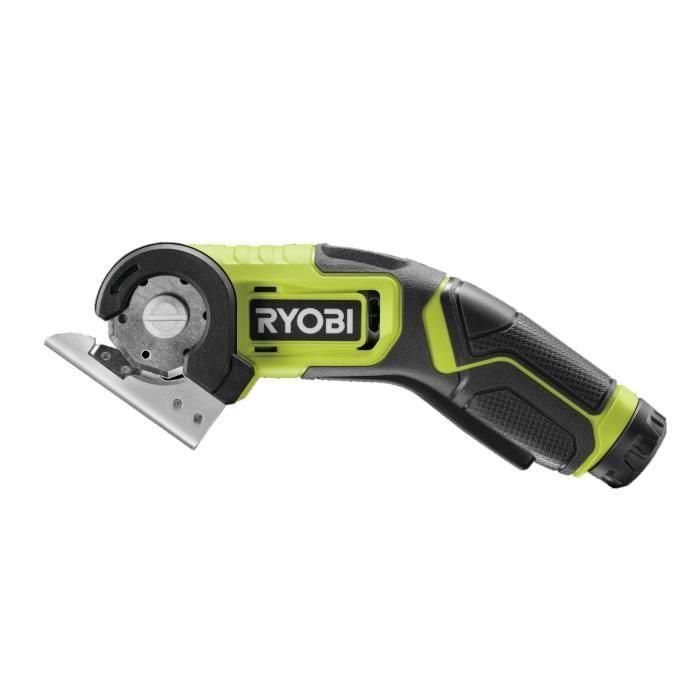 Ryobi RYO4892210206763 Mini -sccie 4V con Batería de 2.0 Ah, Carga USB C y Hoja de Corte de 38 mm 1