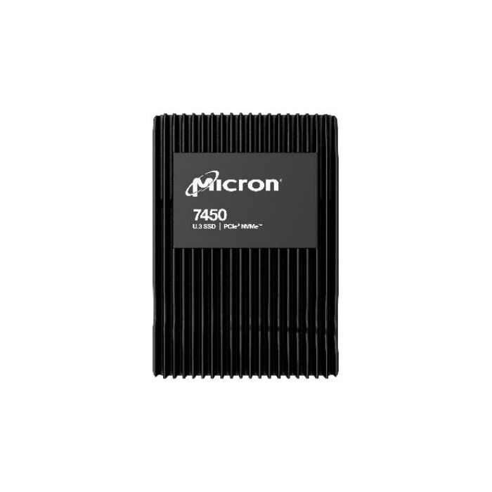 Micron MTFDKCC7T6TFR-1BC1ZABYY 7.68TB 2.5" U.3 PCIe 4.0 NVMe SSD Read Intensive 6800MB/s 1 DWPD para Servidor