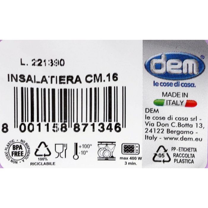 Bol Picasso Double 750 cc 16 cm - Dem (24 Unidades) 6 Bol Picasso Double 750 cc 16 cm - Dem (24 Unidades) 6