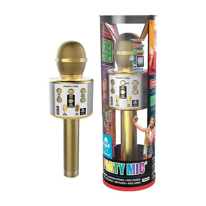 Micrófono karaoke bluetooth 7 en 1. 20 vatios bateria recargable. reproductor mp3 con tarjeta usb/tf. - modelos surtidos 4 Micrófono karaoke bluetooth 7 en 1. 20 vatios bateria recargable. reproductor mp3 con tarjeta usb/tf. - modelos surtidos 4