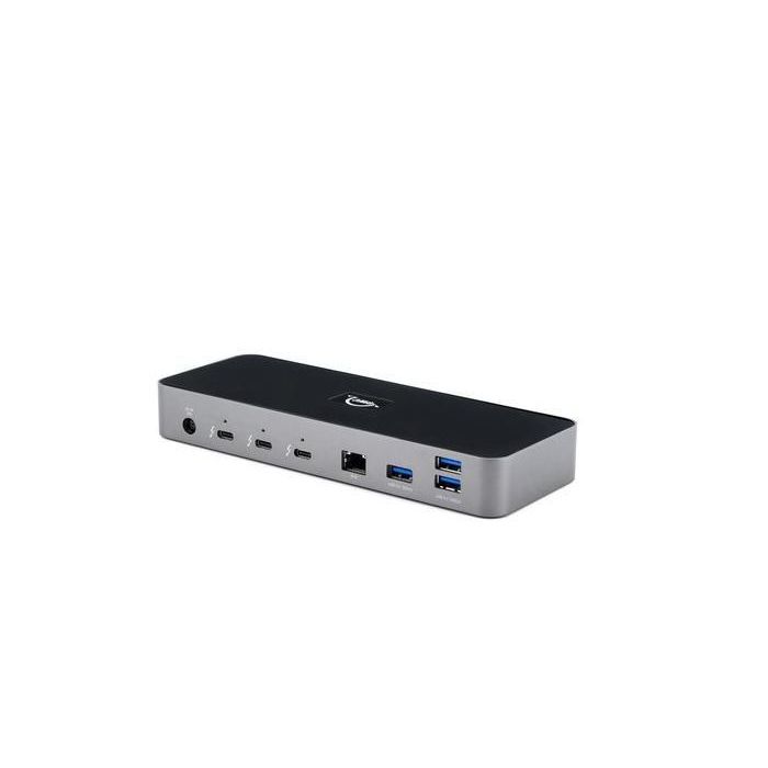 OWC Thunderbolt 4 Dock con 90W Power Delivery, USB, Gigabit Ethernet, Lector SD y Audio para Mac y PC. Soporte 8K/Dual 4K. 1