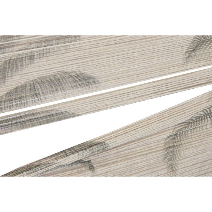 DKD Home Decor Cuadro Colonial de Algodón y Abeto con Palmeras Verde Beige 70 x 120 cm (2 Unidades) 1