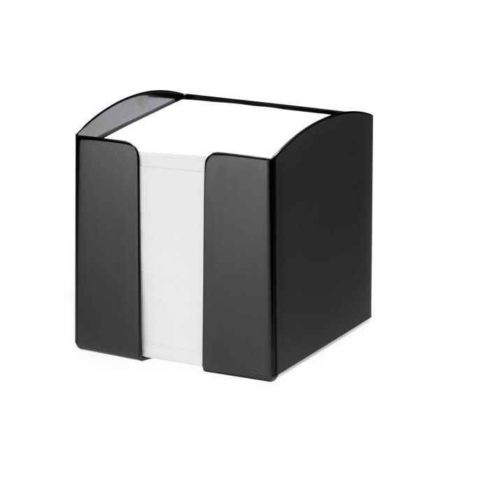 Durable Zettelkasten TREND, caja para notas y organizador, color negro, 105x100x100mm, incluye 800 hojas