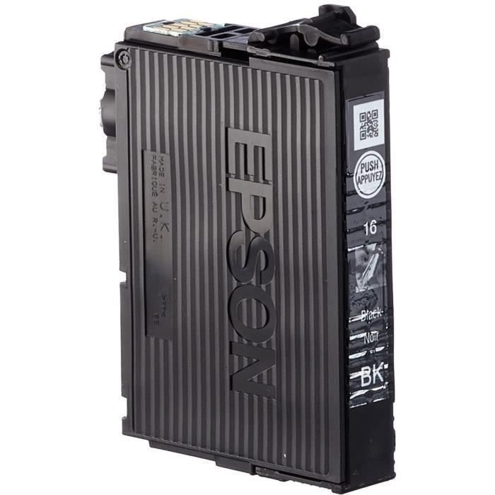 EPSON Paquete de 1 cartucho de tinta - 16 bolígrafos - negro / blanco - capacidad estándar 5,4 ml - 175 páginas en blíster con alarma de bolígrafo 2 EPSON Paquete de 1 cartucho de tinta - 16 bolígrafos - negro / blanco - capacidad estándar 5,4 ml - 175 páginas en blíster con alarma de bolígrafo 2