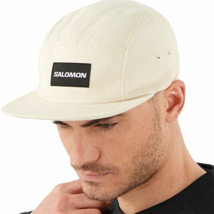 Gorra Salomon Five Rainy Beige Talla única 2