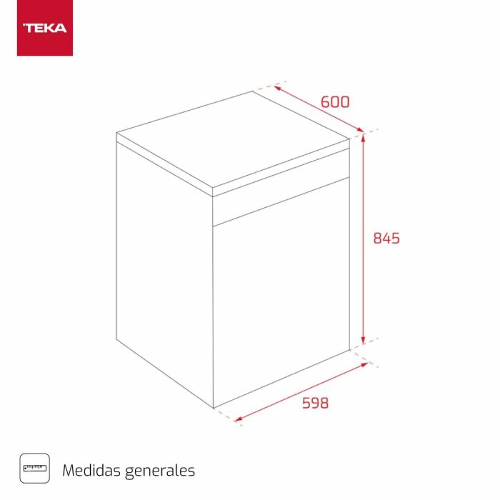 Lavavajillas Teka DFS76850 Acero 60 cm 3 Lavavajillas Teka DFS76850 Acero 60 cm 3