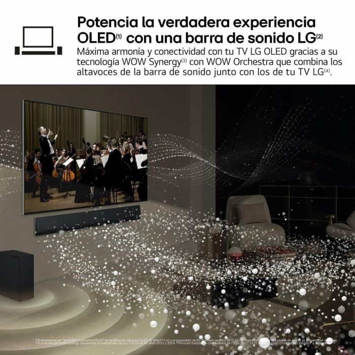 Smart TV LG OLED42C45LA.AEU 4K Ultra HD 42" HDR OLED 120 Hz 22