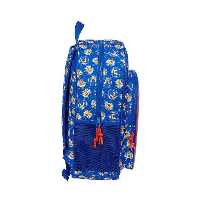 Mochila Escolar Sonic Prime Azul 33 x 42 x 14 cm 2 Mochila Escolar Sonic Prime Azul 33 x 42 x 14 cm 2