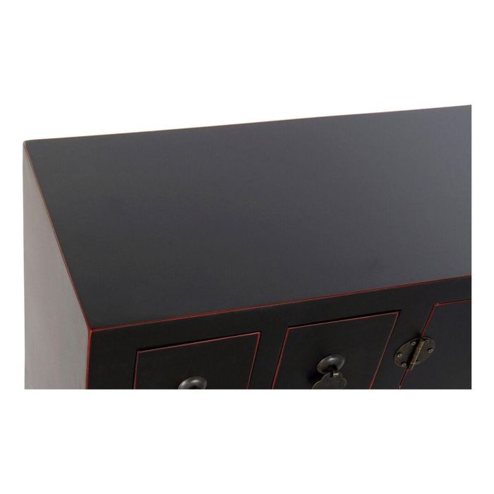 Recibidor DKD Home Decor Negro 95 x 24 x 79 cm 5 Recibidor DKD Home Decor Negro 95 x 24 x 79 cm 5