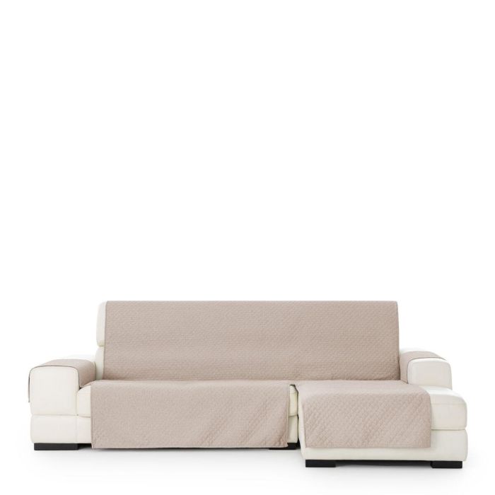 Funda para chaise longue de brazo corto derecho Eysa SILVER Beige 100 x 110 x 290 cm