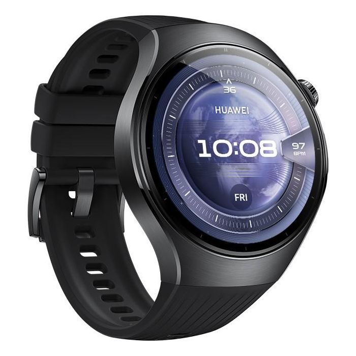 Huawei Watch 5 (Rates-L19F) Black Fluoroelastomer Strap 4 Huawei Watch 5 (Rates-L19F) Black Fluoroelastomer Strap 4