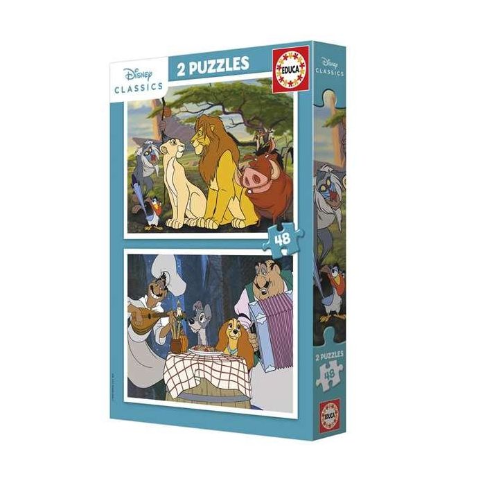 Puzzle 2X48 Disney Animals 19996 Educa 3