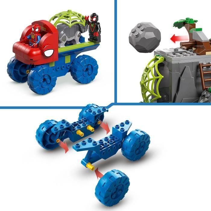 Juego de construccion todoterreno dinosaurio y equipo spidey al rescate lego spidey 2 Juego de construccion todoterreno dinosaurio y equipo spidey al rescate lego spidey 2
