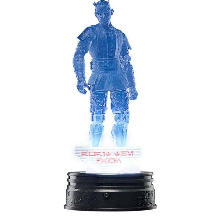 Hasbro G0276 Figura Star Wars The Black Series Holocomm Collection Darth Maul 15 cm Articulada con Discos Holográficos Luminosos 3 Hasbro G0276 Figura Star Wars The Black Series Holocomm Collection Darth Maul 15 cm Articulada con Discos Holográficos Luminosos 3