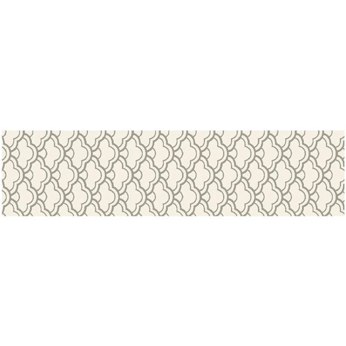 Alfombra Oriental DKD Home Decor Blanco Gris 240 x 1 x 60 cm