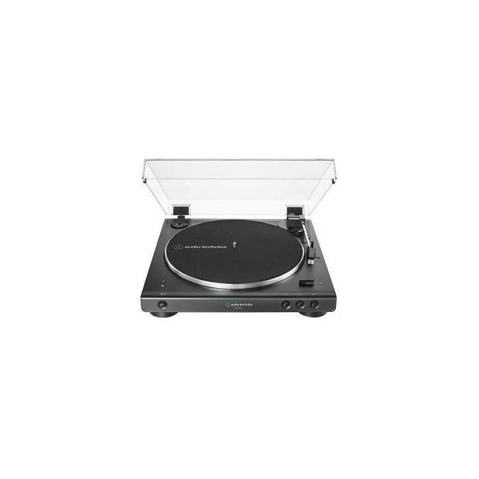 Audio Technica AT-LP60XBTBK Tocadiscos Bluetooth negro con preamplificador de fono integrado 1