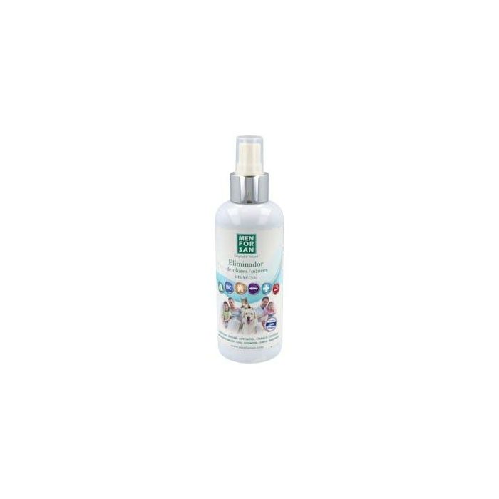 Men For San Eliminador de Olores Concentrado Spray Talco 250 ml - Elimina Olores Ambientales y en Textiles