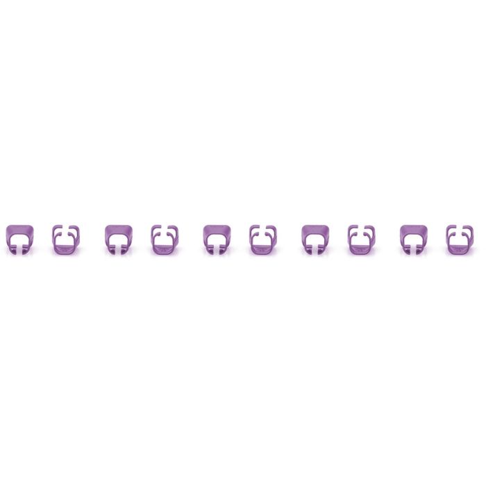 DIGITUS Farbclips für Patchkabel 100 Stk. Violett 4 DIGITUS Farbclips für Patchkabel 100 Stk. Violett 4