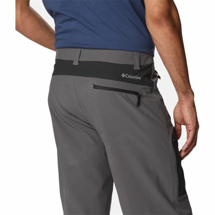 Pantalón Corto Deportivo Columbia Silver Ridge Montaña Gris oscuro 1