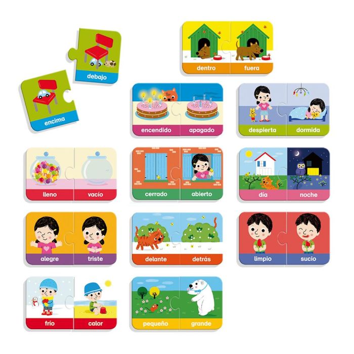 Diset Juego Educativo Yo Aprendo Los Opuestos 63866 para Niños +2 Años 2 Diset Juego Educativo Yo Aprendo Los Opuestos 63866 para Niños +2 Años 2