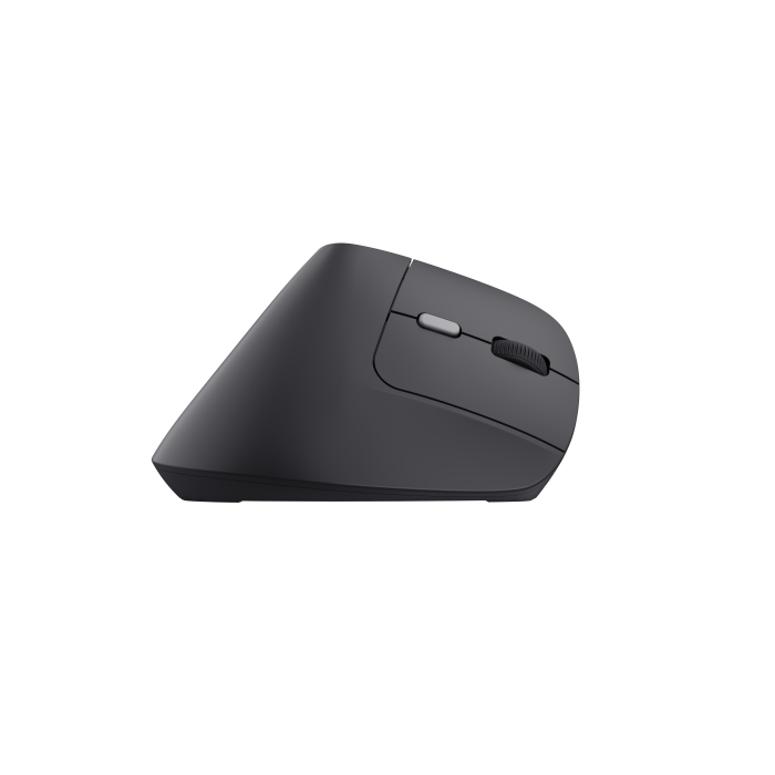 Trust 25145 Ratón Vertical Inalámbrico Ergonómico Bayo II Recargable 2400 DPI con 6 Botones - 60% Plástico Reciclado 4