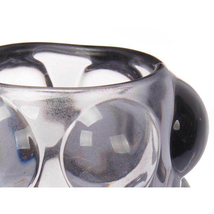Portavelas Bola Grande Gris Giftdecor 8.4x12.5x8.4 cm Cristal (12 Unidades) 3 Portavelas Bola Grande Gris Giftdecor 8.4x12.5x8.4 cm Cristal (12 Unidades) 3