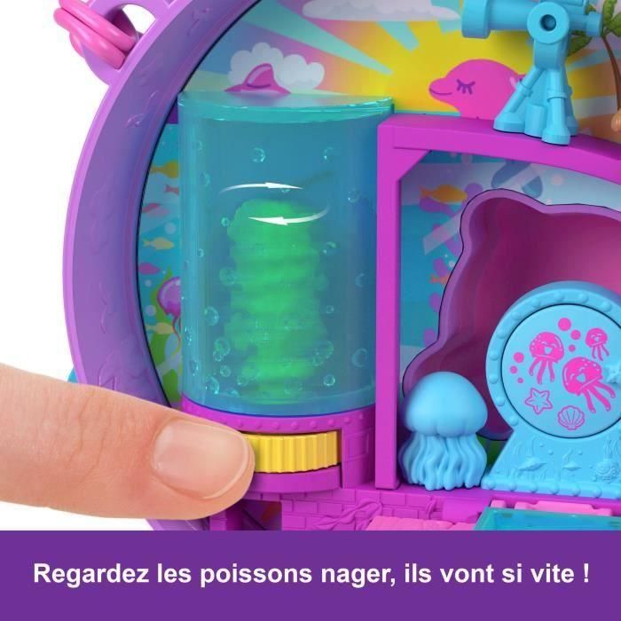 Polly Pocket - Rescate del delfín - Caja de 2 minifiguras y animales HWN96 5 Polly Pocket - Rescate del delfín - Caja de 2 minifiguras y animales HWN96 5