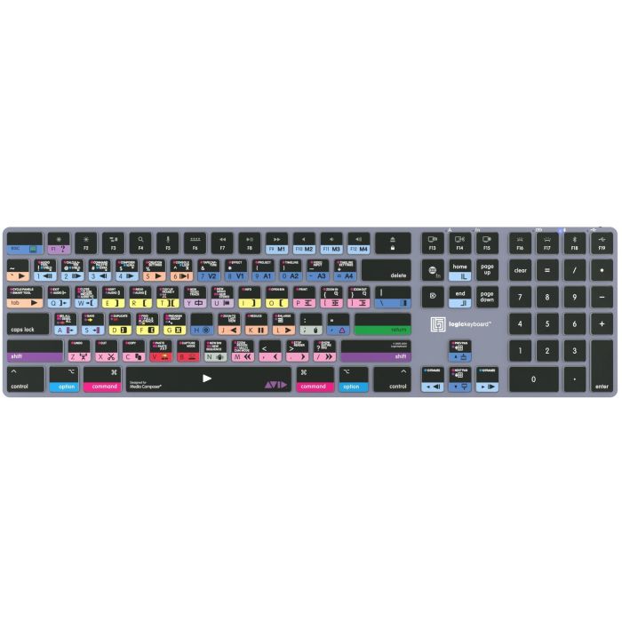 LogicKeyboard Avid Media Composer - Pro Titan UK (Mac) 1 LogicKeyboard Avid Media Composer - Pro Titan UK (Mac) 1