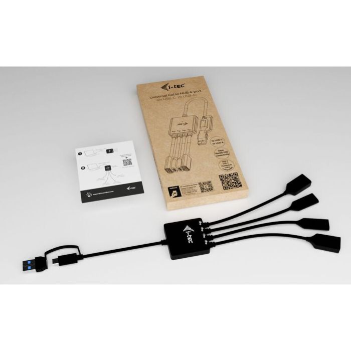 I-TEC USB-C/USB-A Cable HUB 4 port 2x USB-C 3.2 Gen 1 2x USB-A 3.2 Gen 1 5 I-TEC USB-C/USB-A Cable HUB 4 port 2x USB-C 3.2 Gen 1 2x USB-A 3.2 Gen 1 5