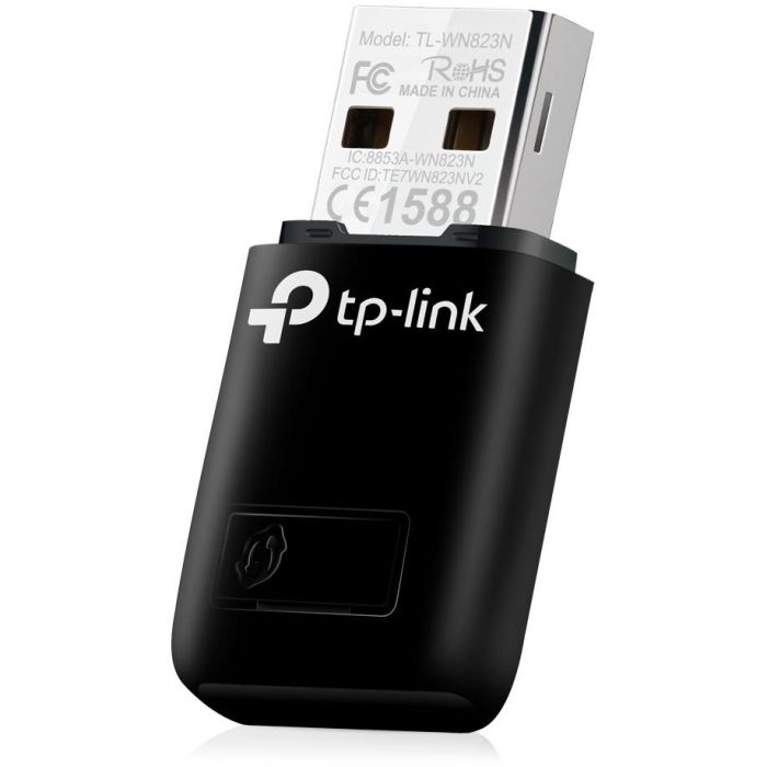 TP-Link TL-WN823N Adaptador Wi-Fi USB Mini N 300Mbps con Modo SoftAP y Botón WPS para Portátiles y Sobremesa 1
