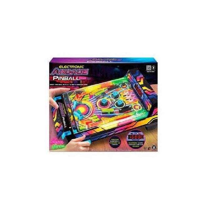 Color Baby Pinball Arcade Electrónico con Efectos de Luces y Sonidos, Juego Interactivo para Niños a partir de 6 Años