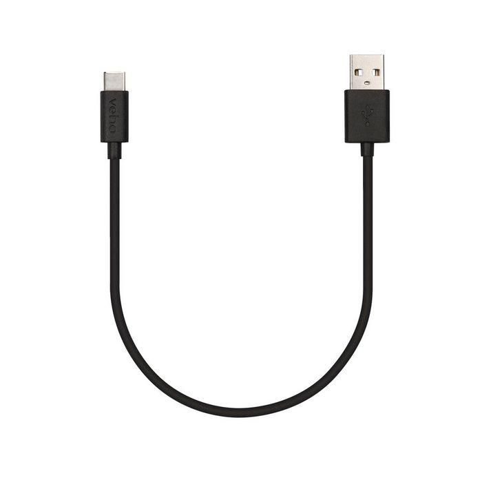 Veho Cable USB-A a USB-C Pebble 0.2m Negro - Carga y Sincronización Rápida con Acabado Tacton Duradero 0 Veho Cable USB-A a USB-C Pebble 0.2m Negro - Carga y Sincronización Rápida con Acabado Tacton Duradero 0